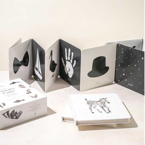 Tummy Time Box Set: A 3-Book Box Set of High-Contrast Art for Visual Stimulation at Tummy Time