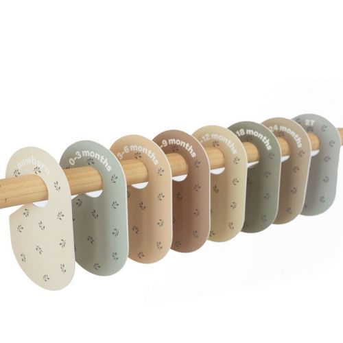 3 Sprouts Baby Closet Dividers (newborn To 24 Months) - Blueberry