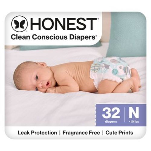 The Honest Company Clean Conscious Disposable Diapers - (Select Size and Pattern)