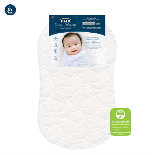 DreamWeave Breathable BassiNest Pad | HALO