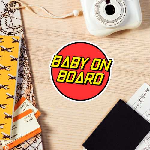 Baby On Board (Santa Cruz) - Magnet