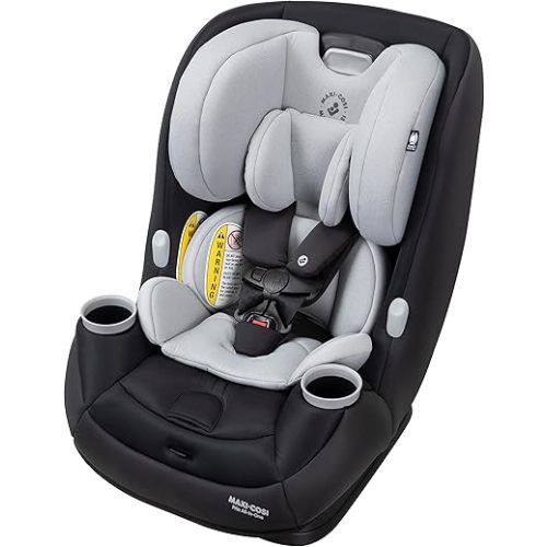 Maxi-Cosi Pria All-in-One Convertible Car Seat, Rear Facing Car Seat for Infants from 4-40 lbs, Forward Facing Car Seat up to 100 lbs in Booster Seat Mode, After Dark