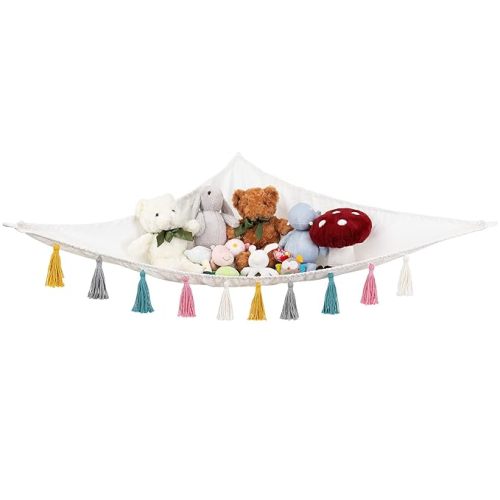 Mkono Stuffed Animal Toy Hammock