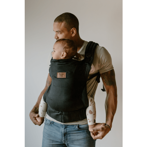 The Beluga Buckle in Black - The Perfect Carrier for Babies 7-50lbs - Beluga Baby Carriers