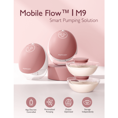 Momcozy Mobile Flow™ Hands-Free Breast Pump | M9