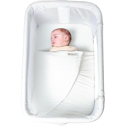Wrap Sheet - The Original Breathable Safe Sleep Blanket for Newborns - Bassinet Bedside Sleepers