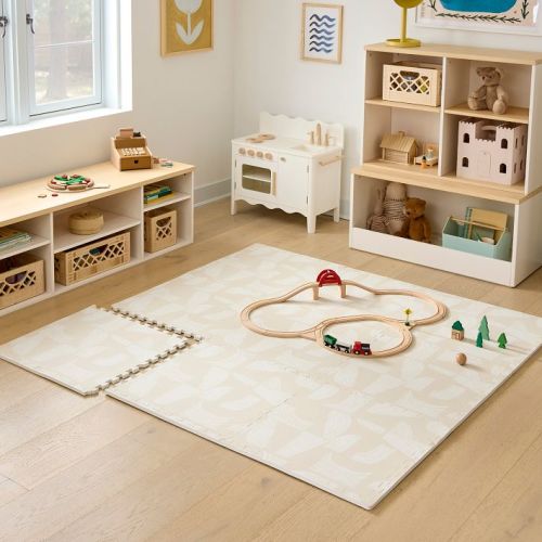 Foam Tile Play Mat - Black & White