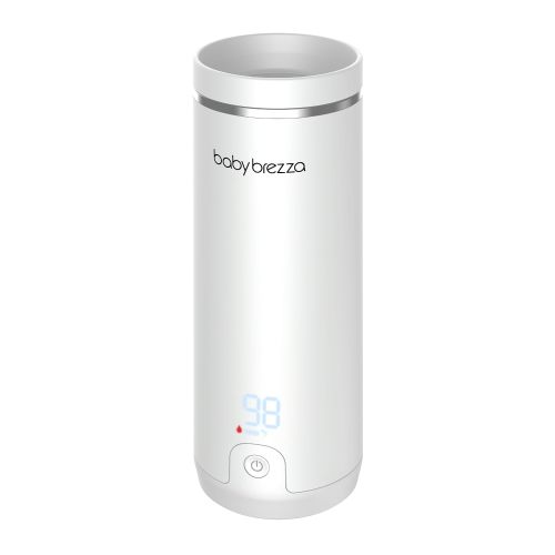 Baby Brezza Super Fast Portable Bottle Warmer, White