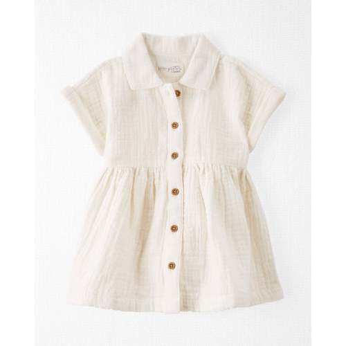 Baby Organic Cotton Gauze Dress - Little Planet | Carter's