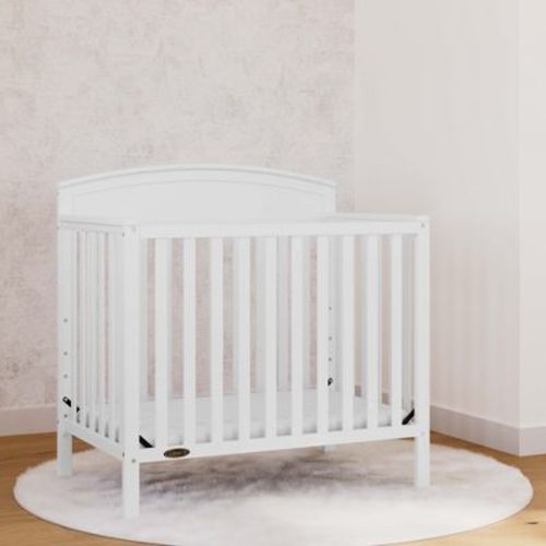Graco Benton 4-in-1 Convertible Mini Crib White