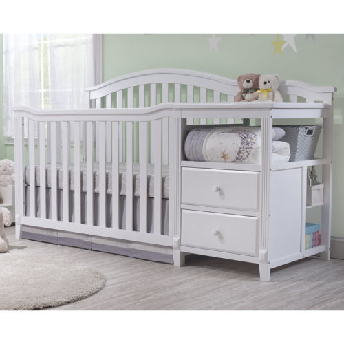 Sorelle Berkley 4-in-1 Convertible Crib and Changer & Reviews | Wayfair