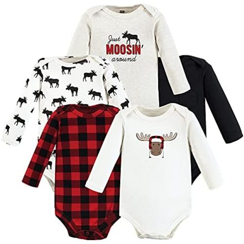 Hudson Baby Unisex Baby Cotton Bodysuits