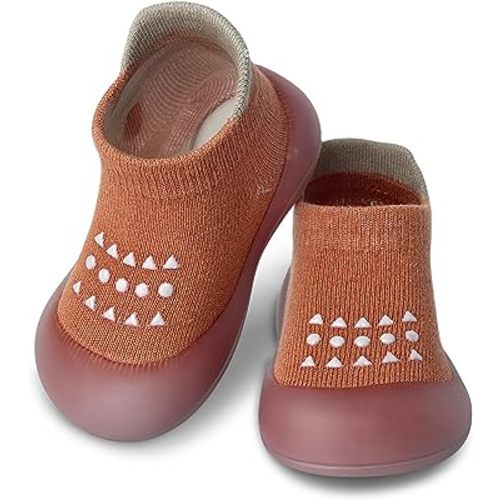 Baby Shoes Boys Girls First Walking Shoes Non Slip Soft Sole Sneakers Toddler Infant Babygirl Sock Shoes