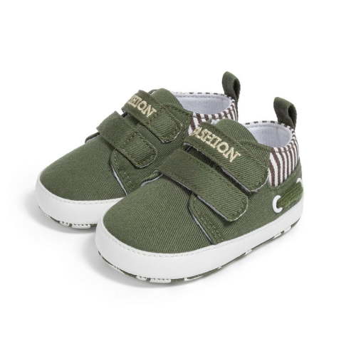 Bonario Baby Boys Girls Shoes Infant High Tops Ankle Sneakers Soft Anti-Slip Sole for First Walkers 3-18 Months