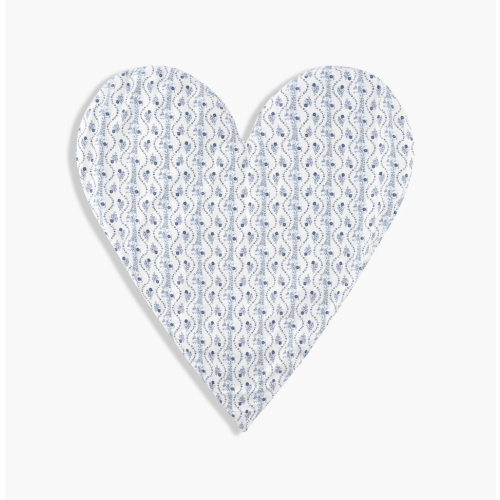 Hill House Tummy Time Mat - Blue Vine Stripe