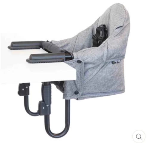 Salt and Pepper Perch Hook on Highchair