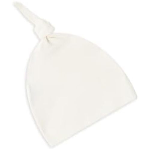 Colored Organics Baby Organic Cotton Knotted Hat - Infant Knit Cap - Newborn Boys and Girls