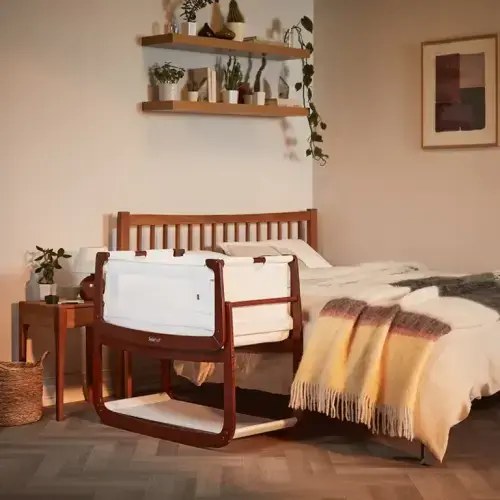 SnuzPod4 Bedside Crib- Espresso - HipBabyGear