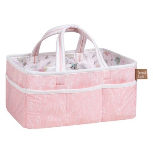 Trend Lab Diaper Caddy Paisley Pink