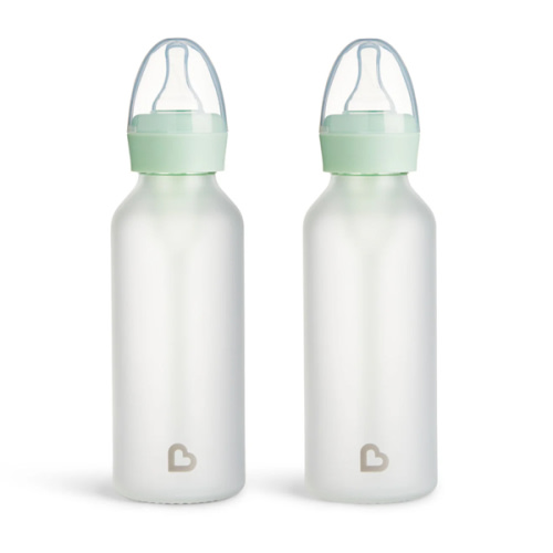 Bond® Silicone Glass Bottle 8oz, 2pk | Munchkin
