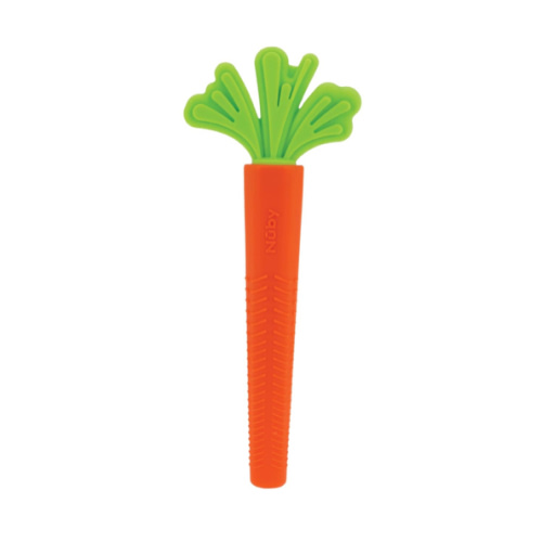 Nuby Silicone Carrot Tube Teether