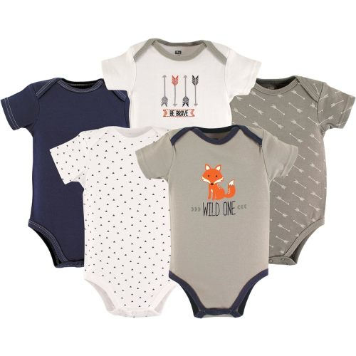 Hudson Baby Baby Boy's Cotton Bodysuits