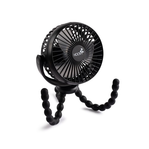 Hoovy Portable & Rechargeable Stroller Fan, for Babies & Toddlers, Unisex