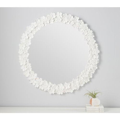 Hydrangea Mirror | Pottery Barn Kids
