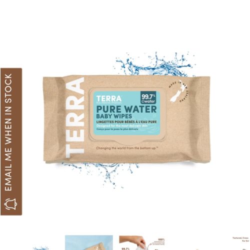 Pure NZ Water Wipes | Bamboo Water Wipes – Terra Eco Baby Products