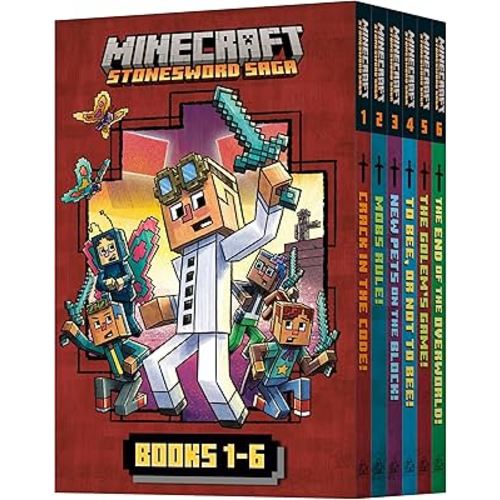 Minecraft Stonesword Saga Chapter Book Boxed Set (Minecraft Stonesword Saga)