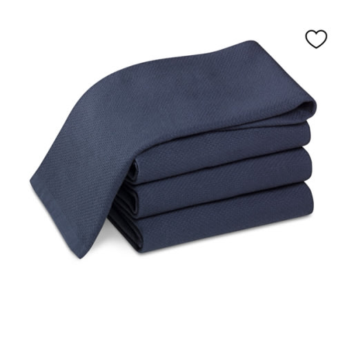 Williams Sonoma All Purpose Towels, Set of 4 in Navy