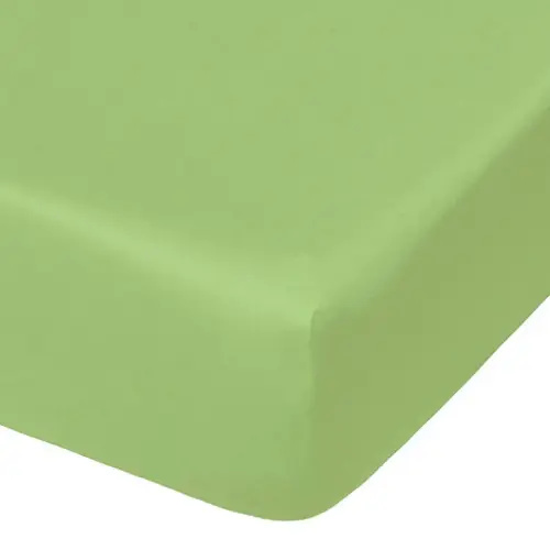 NTBAY 100% Brushed Microfiber Fitted Crib Sheet, Super Soft and Cozy 28x52 Crib Sheet for Standard Crib and Toddler Mattresses, Boys, Girls, Unisex, Green, 28x52 Inches
