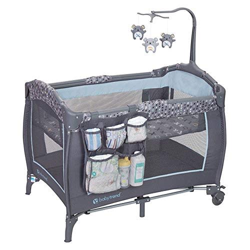 Baby Trend Trend-E Nursery Center® Playard, Starlight Blue