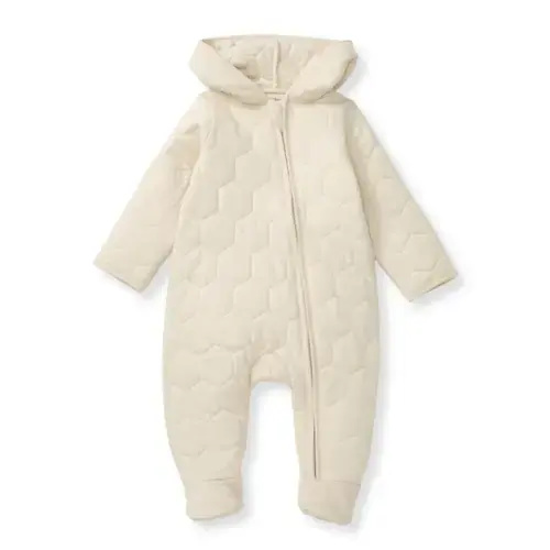 Organic Cotton Honeycomb Quilted Bunting – Burt's Bees Baby