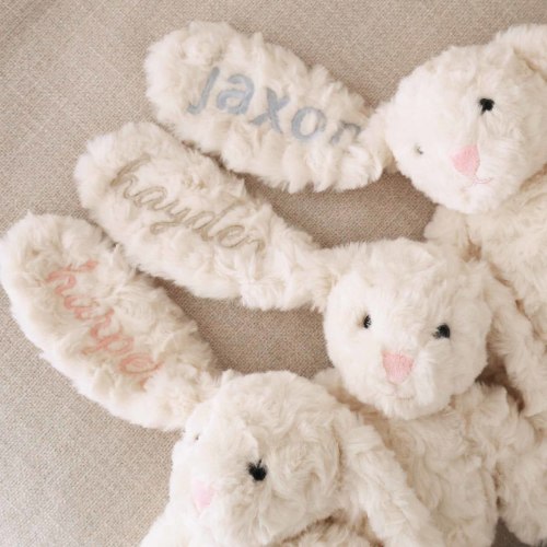 Cuddle Plush Friends Personalized | Bentley Bunny