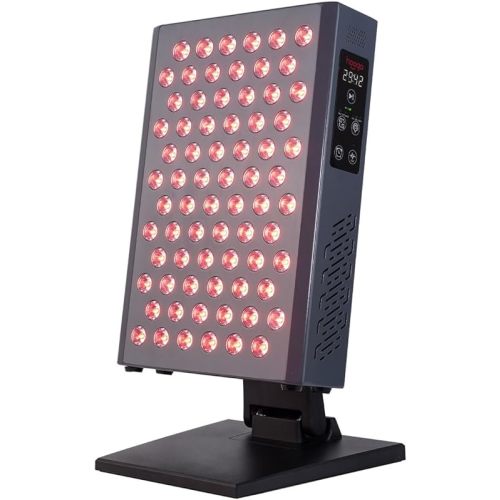 Hooga Red Light Therapy, Red Near Infrared LED Panel, 72 Quad Chip Flicker Free LEDs, Ultra Series, Clinical Grade Device for Energy, Pain, Skin, Recovery, Sleep, Performance. ULTRA360.