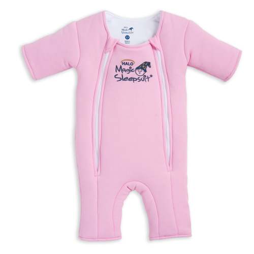 Pink Baby Merlin’s Magic Sleepsuit – Cozy 100% Cotton Baby Sleepwear