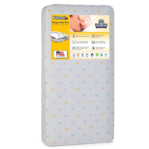 Kolcraft Sleepy Little One Crib and Toddler Mattress