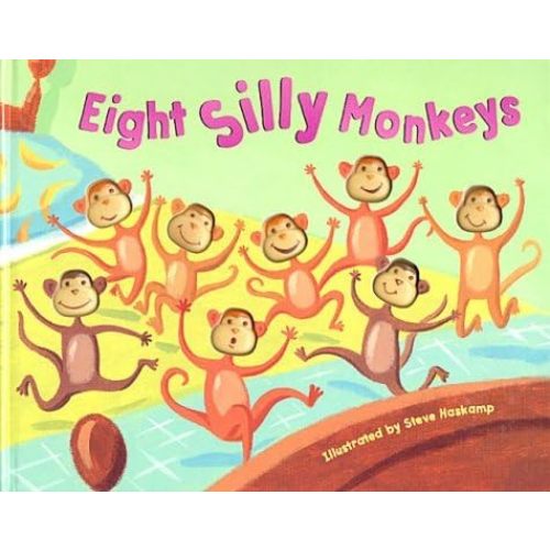 Eight Silly Monkeys Hardcover – January 1, 2003