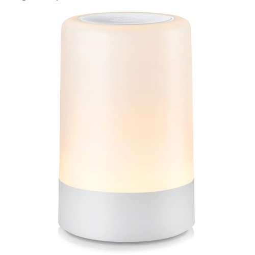 G Keni Nursery Night Light for Baby, Portable LED Touch Night Lamp for Kids and Adult, Breastfeeding, Sleep Aid, USB Rechargeable Nursing Lamp, Bedside Dimmable Warm Night Light, Soft Eye Caring