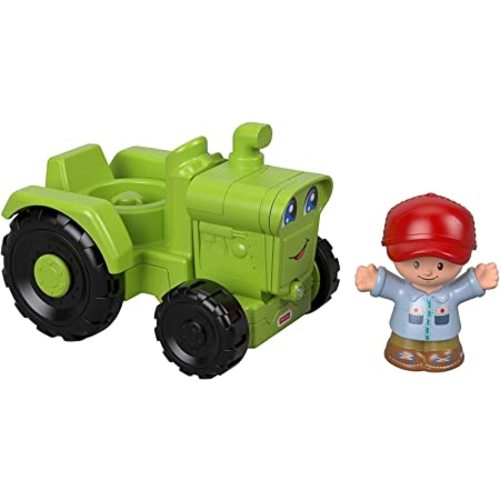 Toy: Fisher-Price Little People Helpful Harvester Tractor