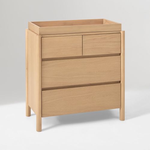 Leo Narrow Dresser with Removable Topper (36")