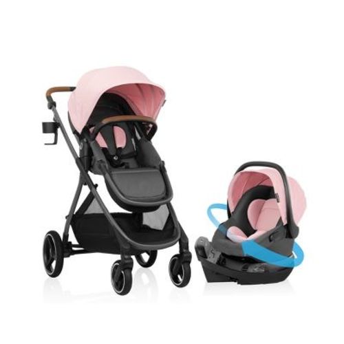 Evenflo Shyft Intuiti Travel System Featuring Revolve180 LiteMax NXT - Amaranth Pink
