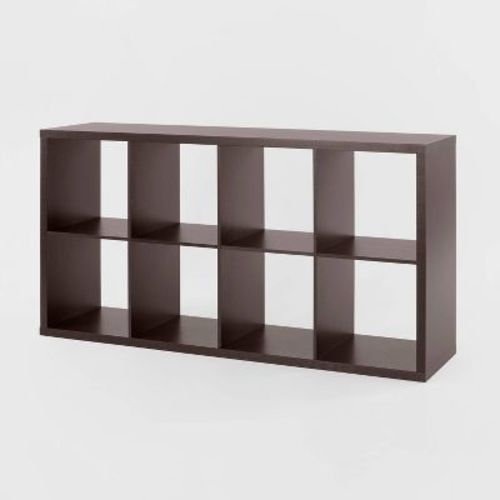 8 Cube Organizer White - Brightroom™: Decorative Bookshelf, Cubby Storage, Mdf & Particle Board, 13" Compatible