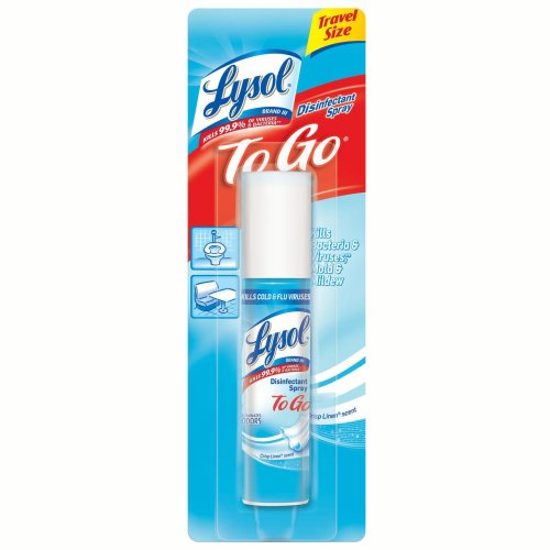 Lysol To Go Disinfectant Spray, Crisp Linen, 1oz