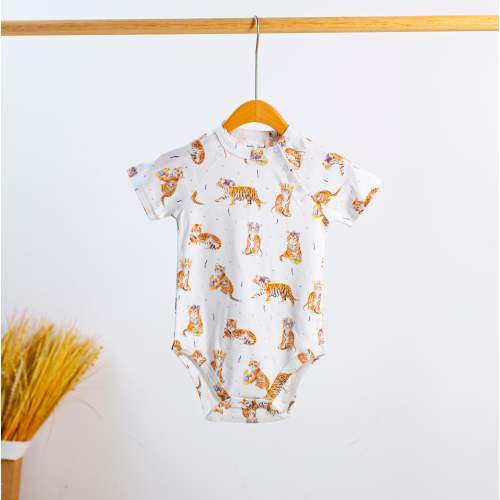 LSU Tigers Organic Cotton Onesie