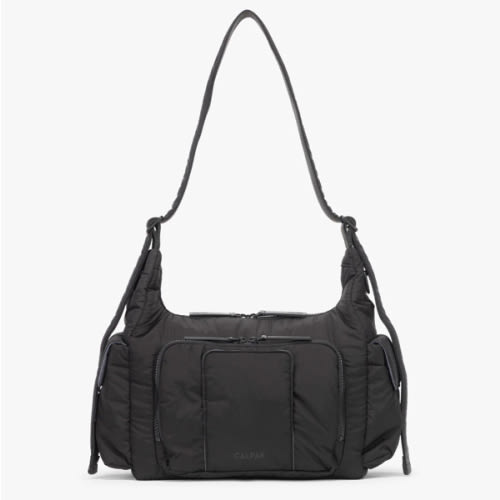 Crossbody Diaper Bag - BLACK