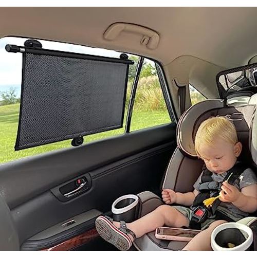 EcoNour Car Window Shades for Windows (2 Pack) | Shade Automotive Interior Sun Protection Large Offers Complete from UV Rays and Glare 18" x 20"