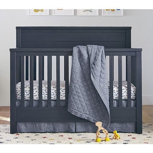 Belgian Flax Linen Baby Bedding | Crib Bedding | Pottery Barn Kids