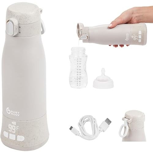 Moov & Feed Bottle Warmer, 11.5oz, Adjustable Temperature
